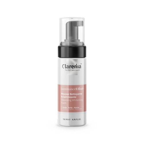 CLARENIA LUMINANCE EFFECT Mousse Nettoyante Eclaircissante, 150ML