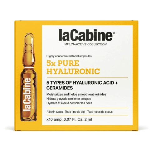 LACABINE Ampoules 5X Pure Hyaluronic, 10X2ML