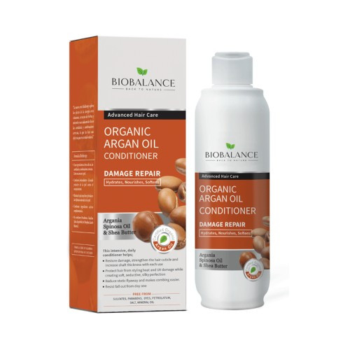 BIOBALANCE Organic Argan Oil Conditioner, 330ML