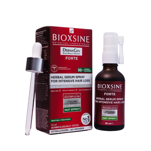 BIOXSINE Forte Sérum Spray Anti Chute Intense Aux Herbes, 50ML