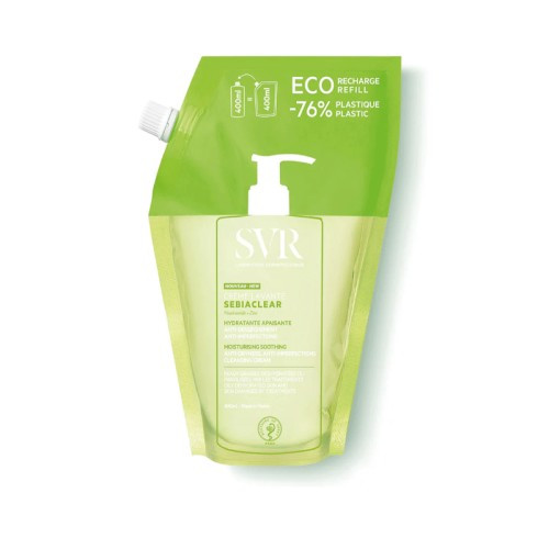 SVR SEBIACLEAR Crème Lavante Recharge, 400ML