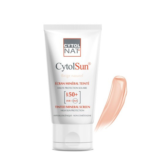 CYTOLNAT CYTOLSUN ECRAN SPF50+ TEINTE BEIGE NATUREL 50ML