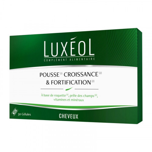 LUXEOL Complément Alimentaire Pousse, Croissance & Fortification, 30 GELULES